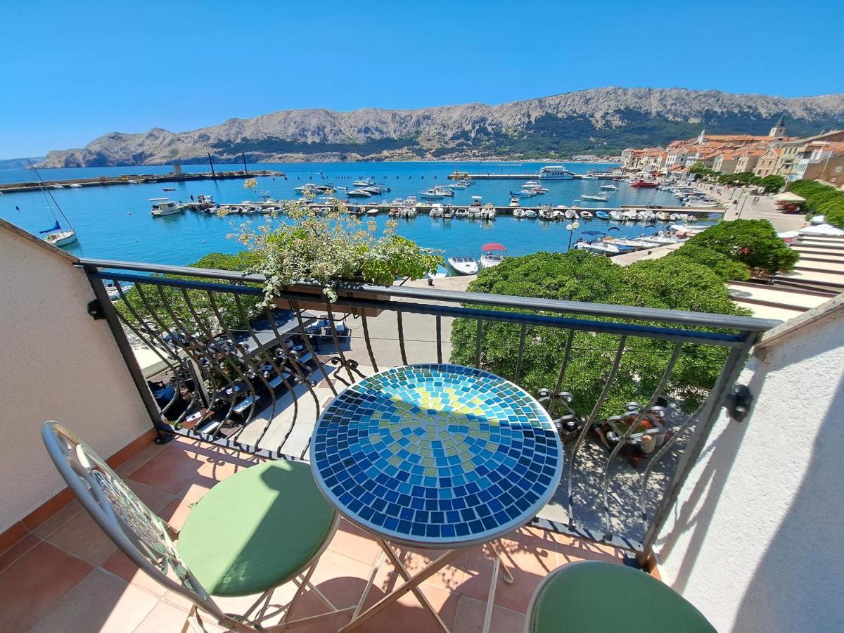 Apartment Borna Baška Eksteriør billede